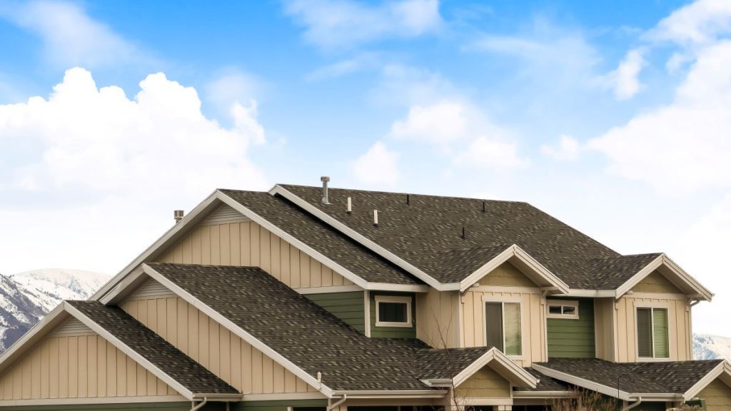 Roof conditions on a house